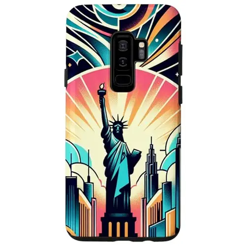 New York City Icon: The Statue of Liberty Amidst Skies Case