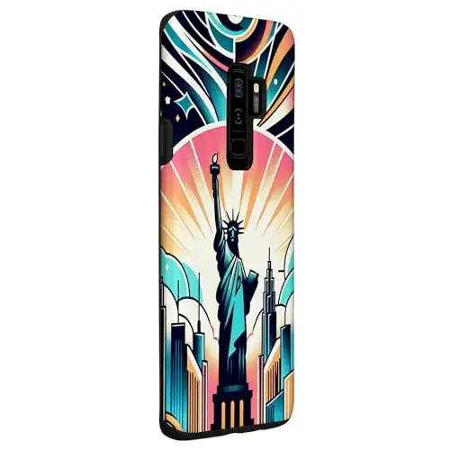 New York City Icon: The Statue of Liberty Amidst Skies Case