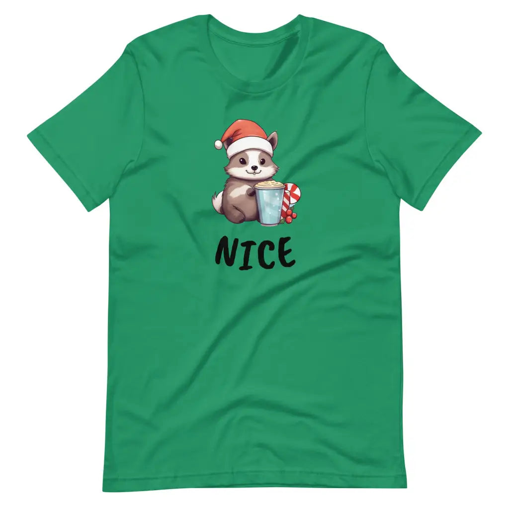 Nice This Christmas Unisex t-shirt - Kelly / XS - T-Shirt