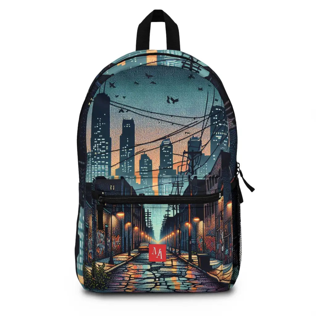 Nightfall in the Alley Backpack One size Bags