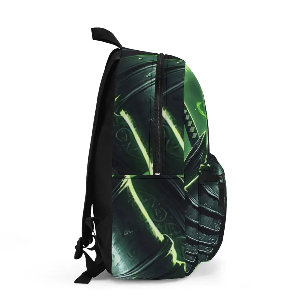 Ninja under the Glowing Moon Backpack One size Bags