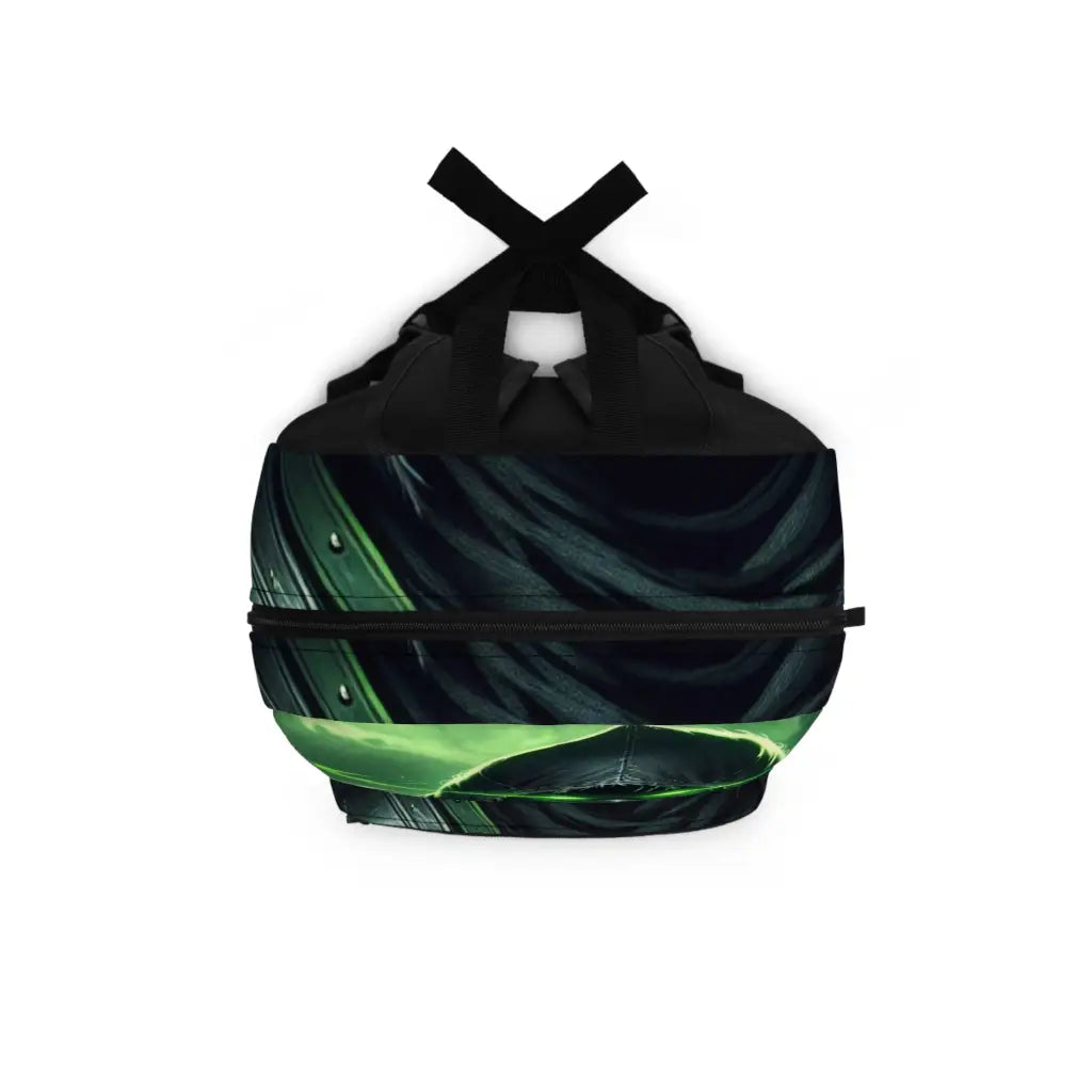 Ninja under the Glowing Moon Backpack One size Bags