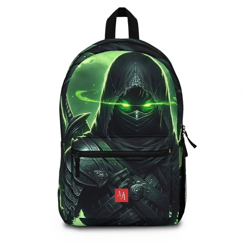 Ninja under the Glowing Moon Backpack One size Bags