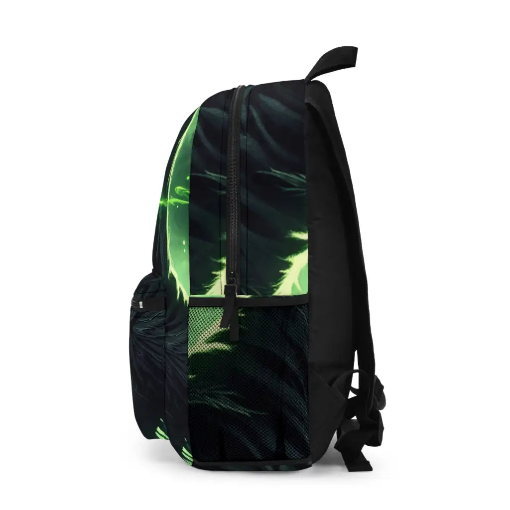 Ninja under the Glowing Moon Backpack One size Bags