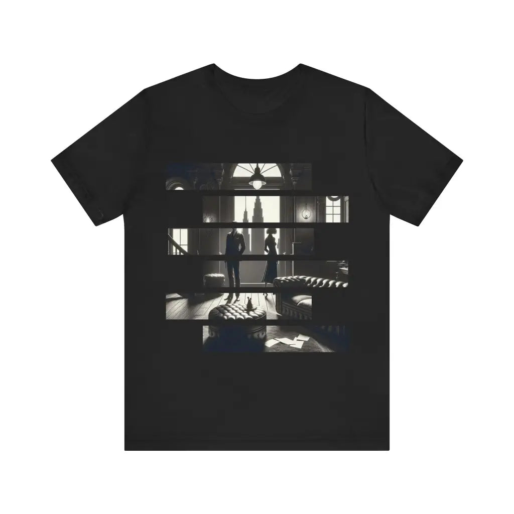 Noir Silhouette Lounge - Jersey Short Sleeve Tee - Black