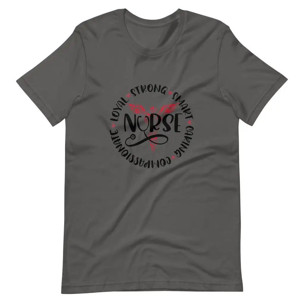 Nurse Attributes t-shirt - Asphalt / S - T-Shirt