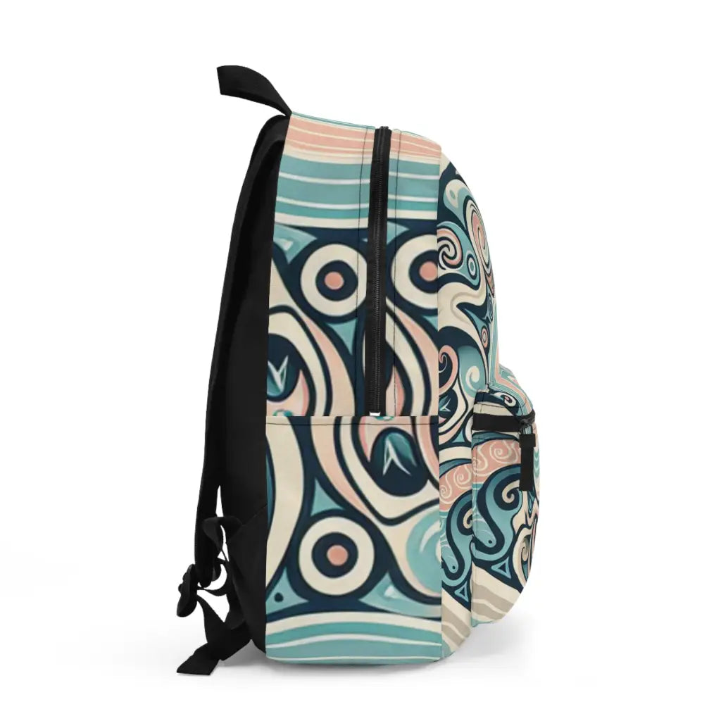 Ocean Whirl Artistry - Backpack - One size - Bags