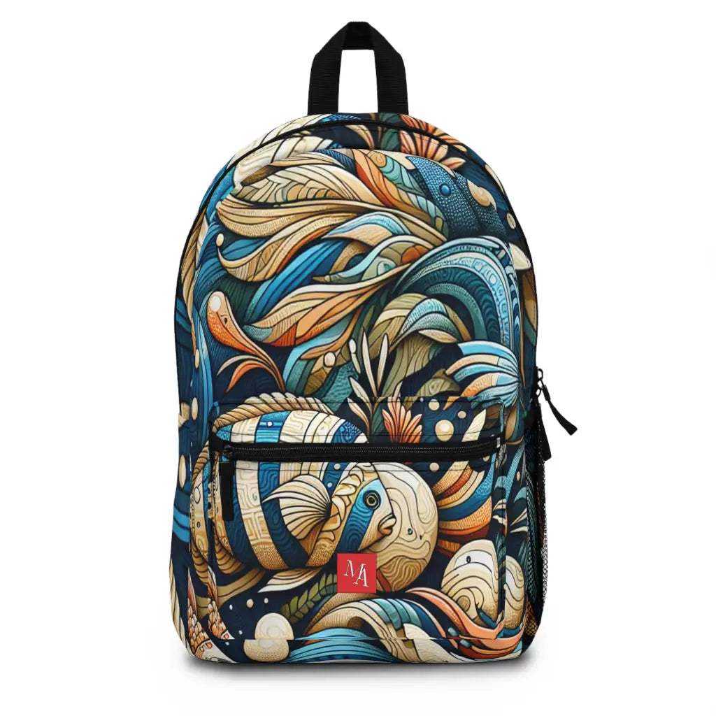 Oceanic Whirl Backpack One size Bags
