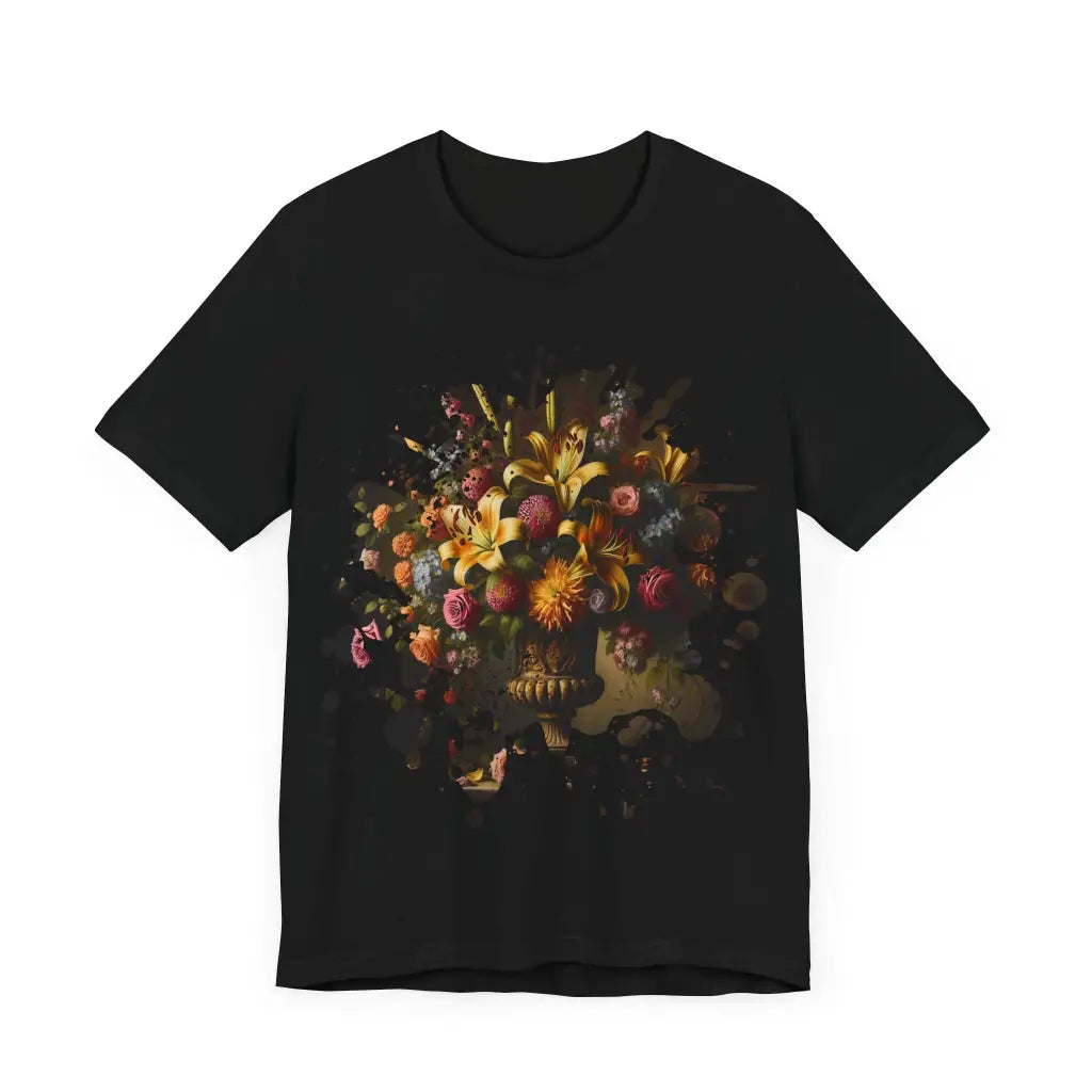 Opulent Petal Symphony - Jersey Short Sleeve Tee - T-Shirt