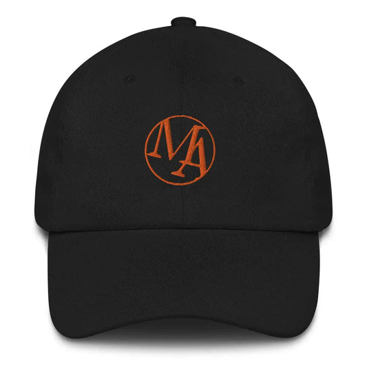 Orange Maxwell Alexanders Insignia Dad hat - Black - Hat