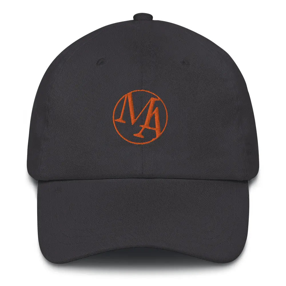 Orange Maxwell Alexanders Insignia Dad hat - Dark Grey - Hat