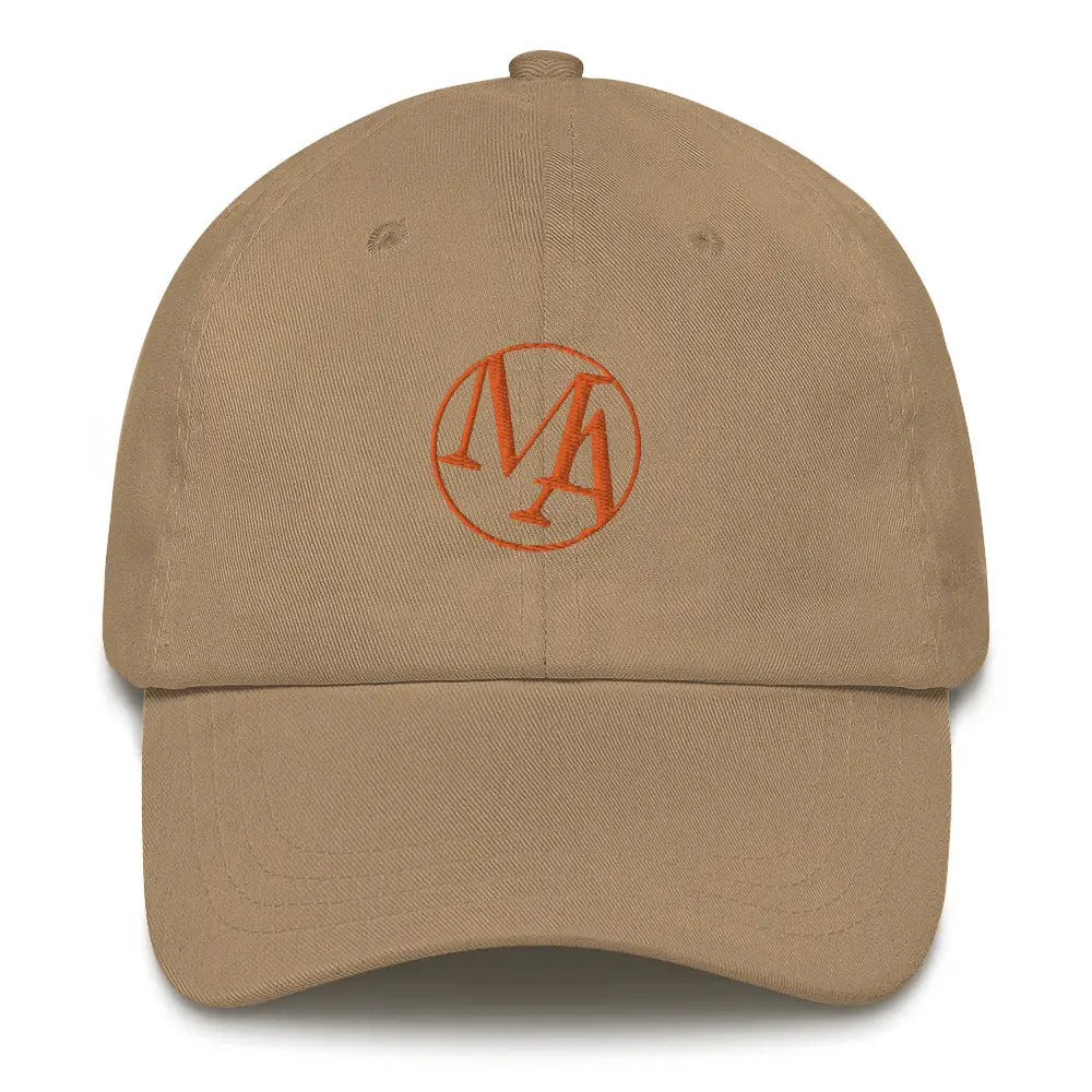 Orange Maxwell Alexanders Insignia Dad hat - Khaki - Hat