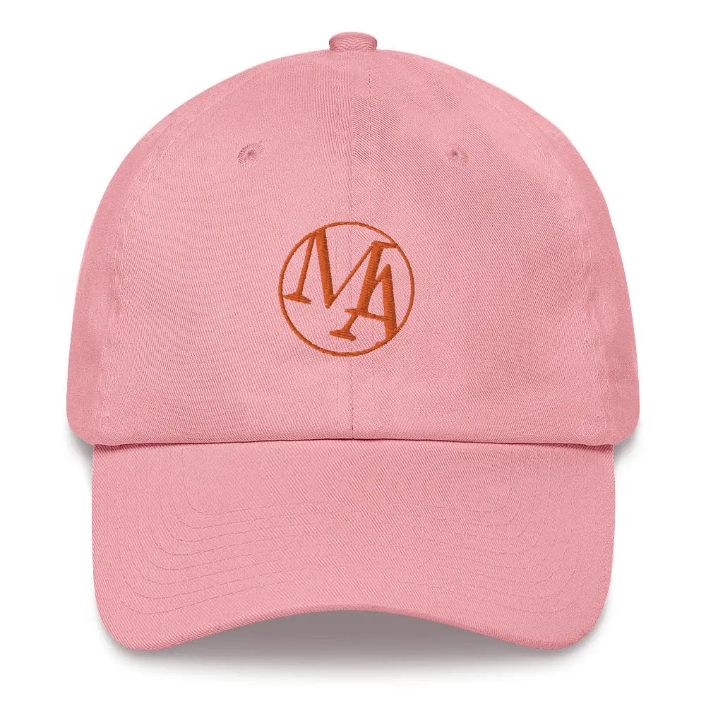 Orange Maxwell Alexanders Insignia Dad hat - Pink - Hat