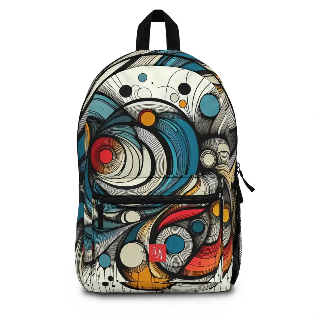 Orbiting Whirls Backpack One size Bags