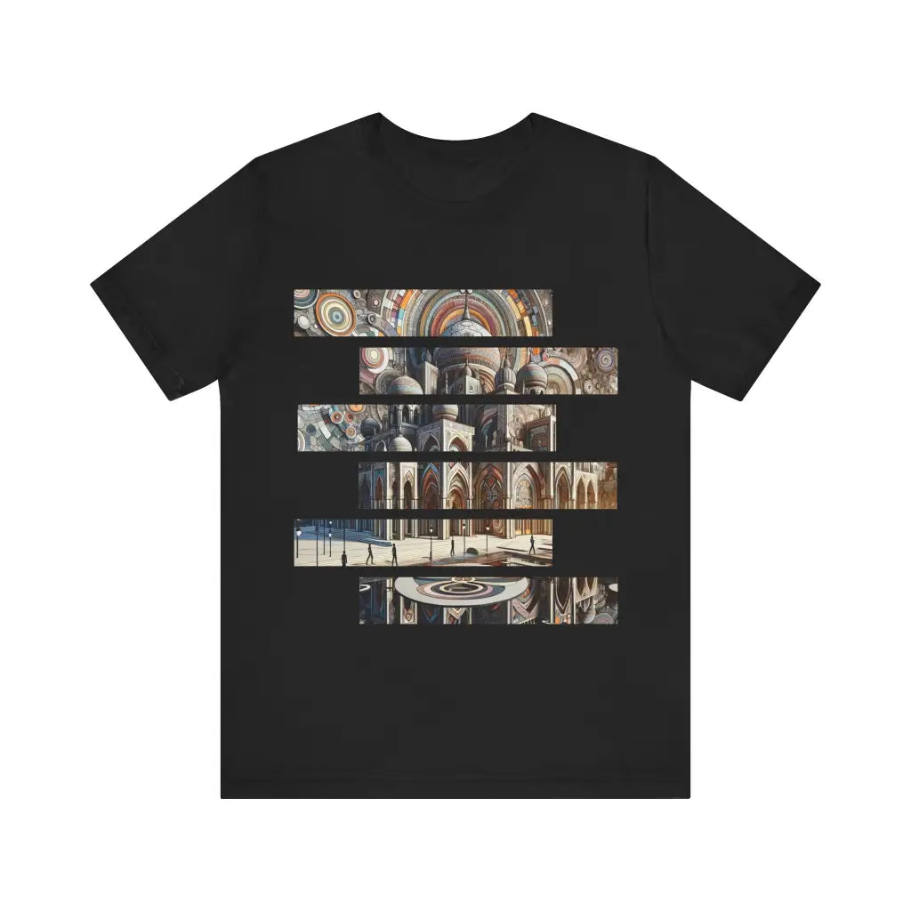 Ornate Architectural Kaleidoscope - Jersey Short Sleeve Tee