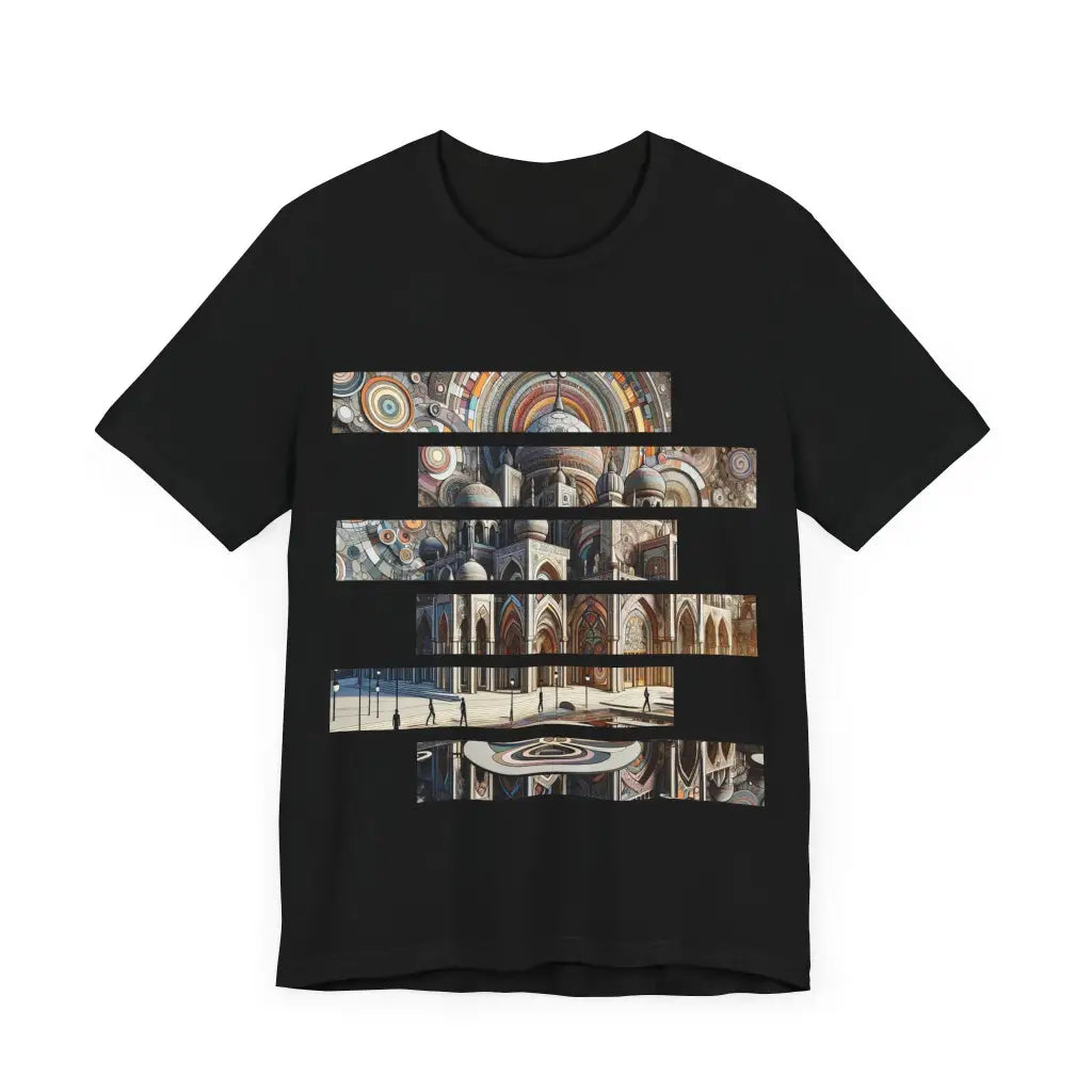 Ornate Architectural Kaleidoscope - Jersey Short Sleeve Tee