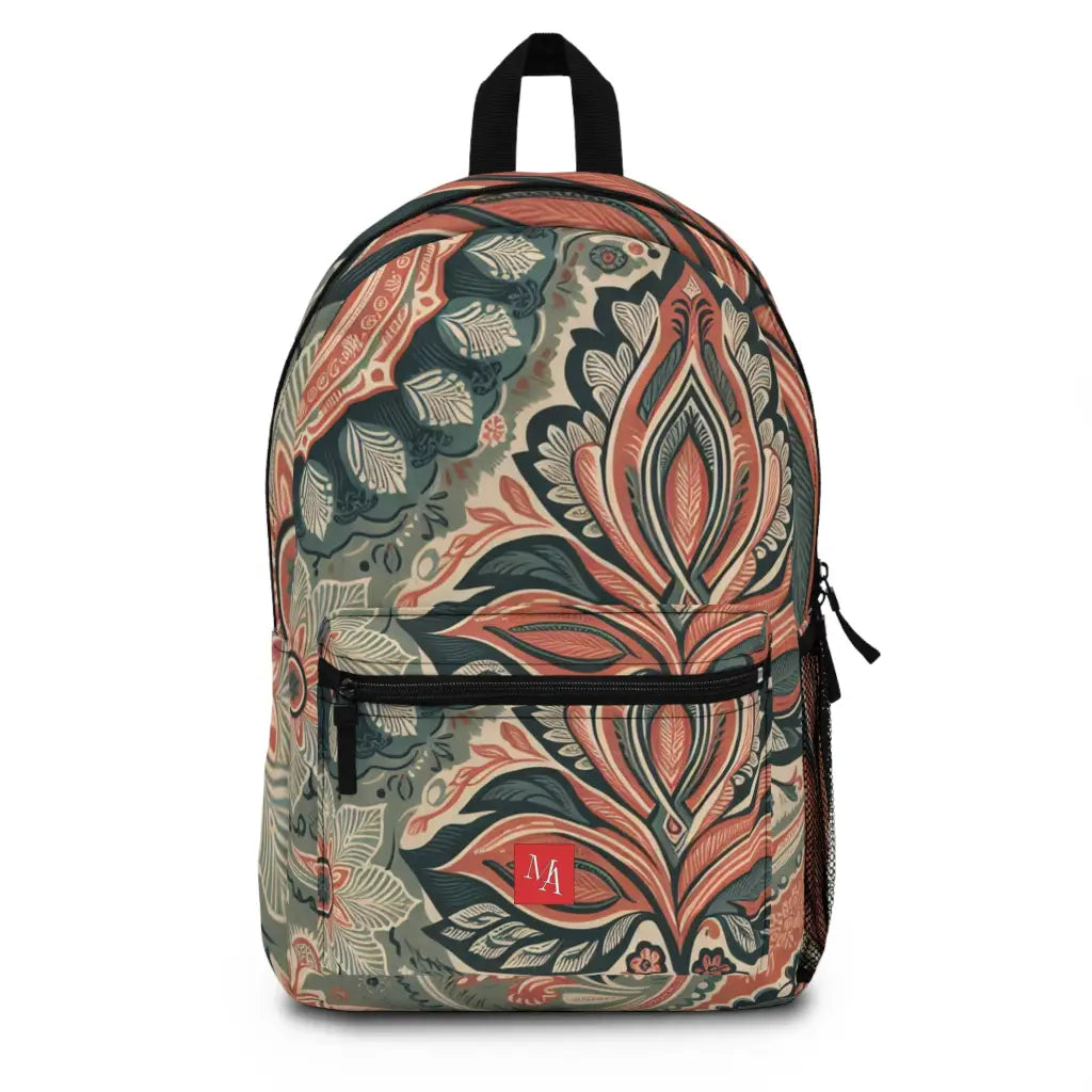 Ornate Botanical Patterns - Backpack - One size - Bags