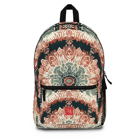 Ornate Medallion Design - Backpack - One size - Bags