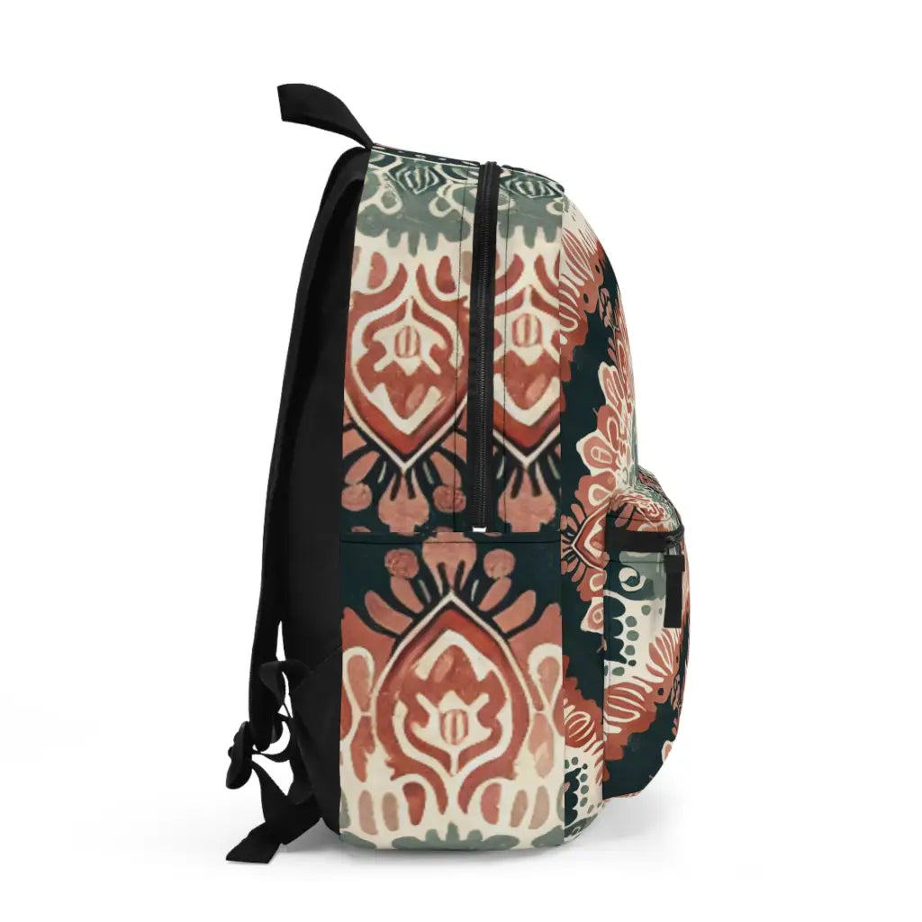 Ornate Medallion Design - Backpack - One size - Bags