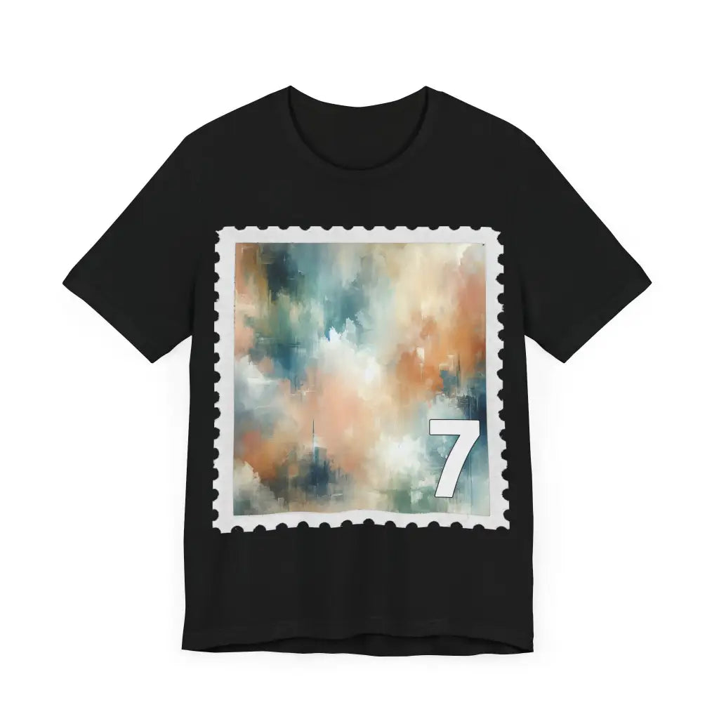 Painted Horizons Jersey Short Sleeve Tee T Shirt