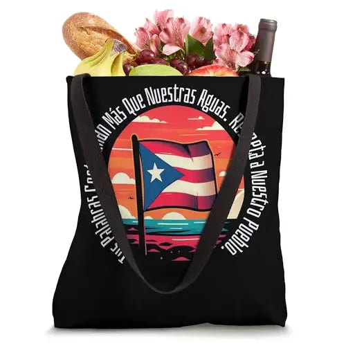 Palabras que Contaminan: Respeto para Puerto Rico Tote Bag