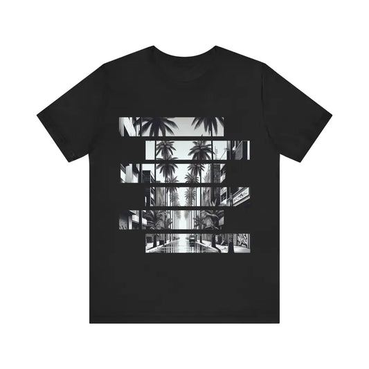 Palm Boulevard Monotone - Jersey Short Sleeve Tee - Black