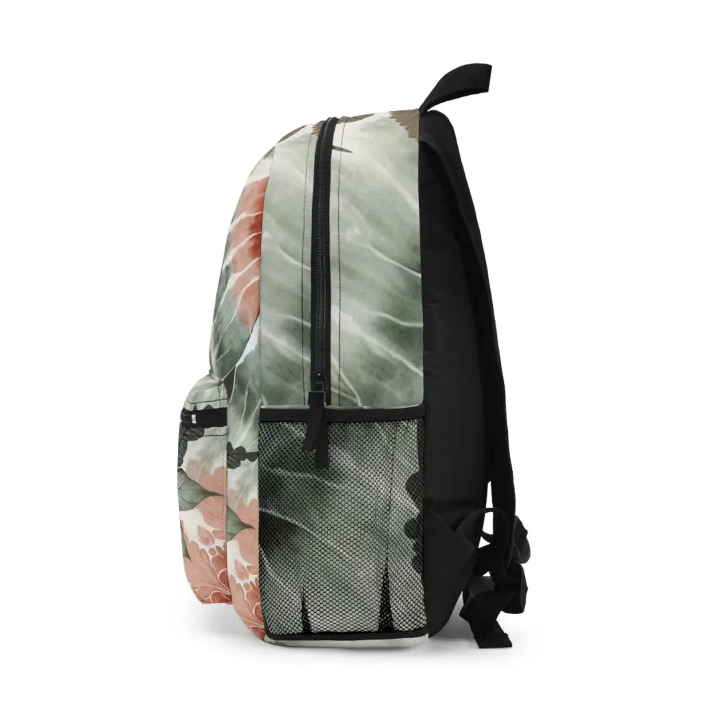 Pastel Botanical Mosaic - Backpack - One size - Bags