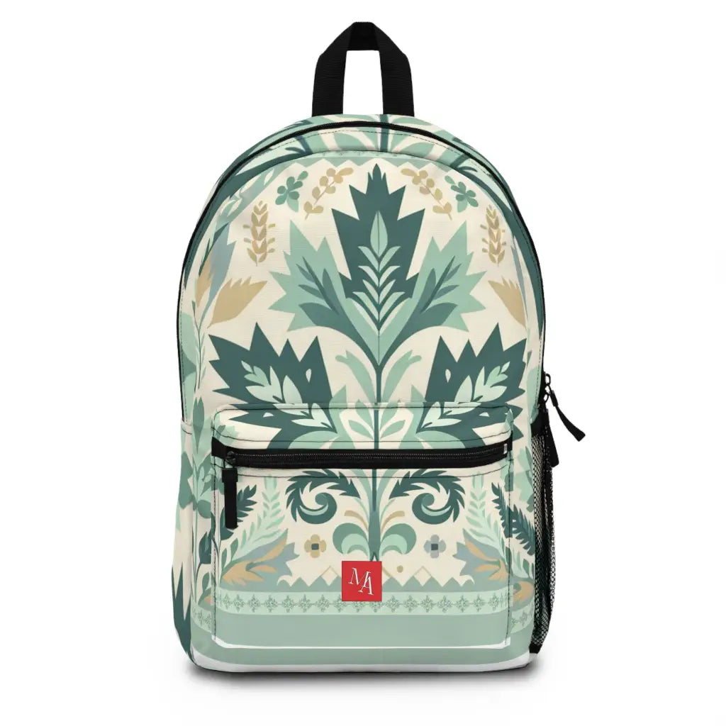 Pastel Botanical Motifs - Backpack - One size - Bags