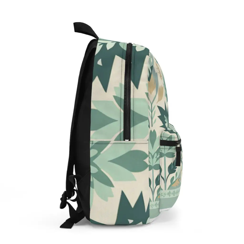 Pastel Botanical Motifs - Backpack - One size - Bags