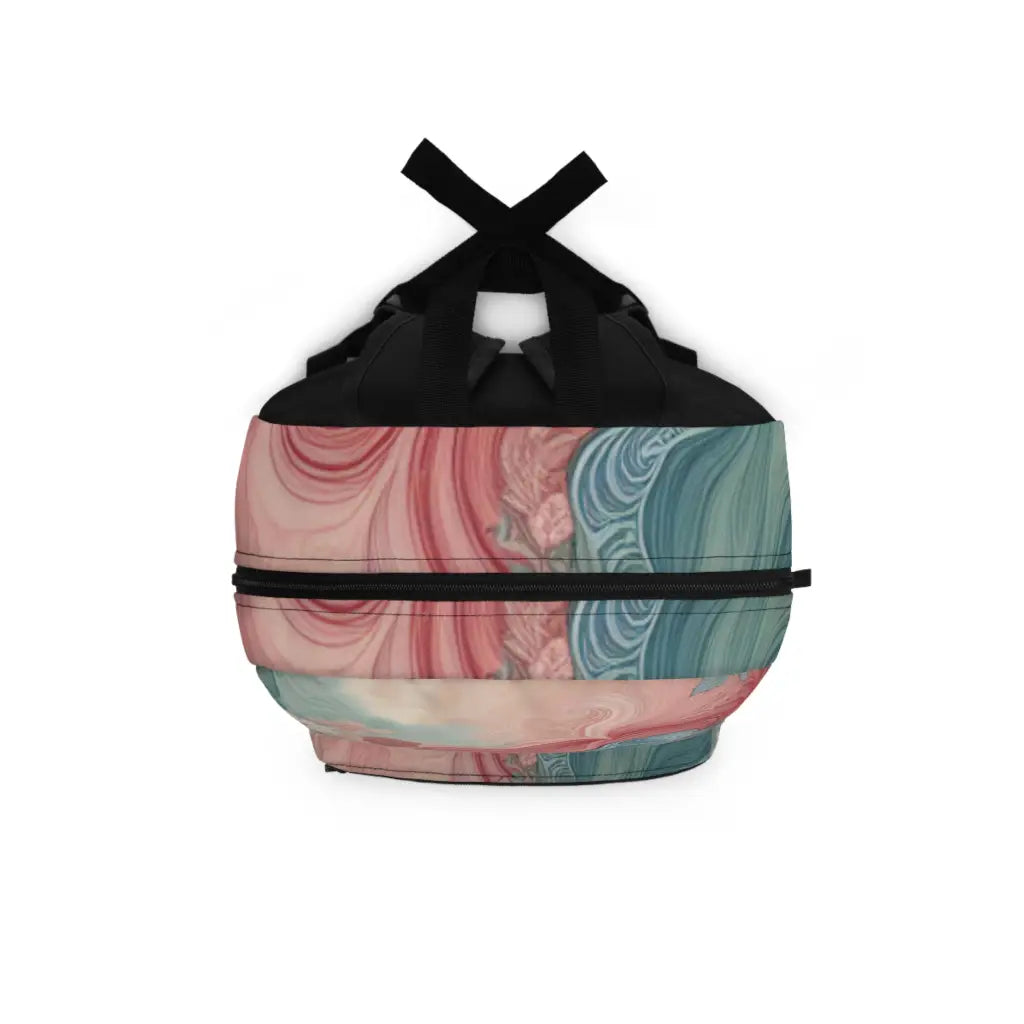 Pastel Botanical Whirls - Backpack - One size - Bags