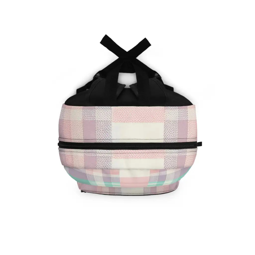 Pastel Checkerboard Pattern - Backpack - One size - Bags