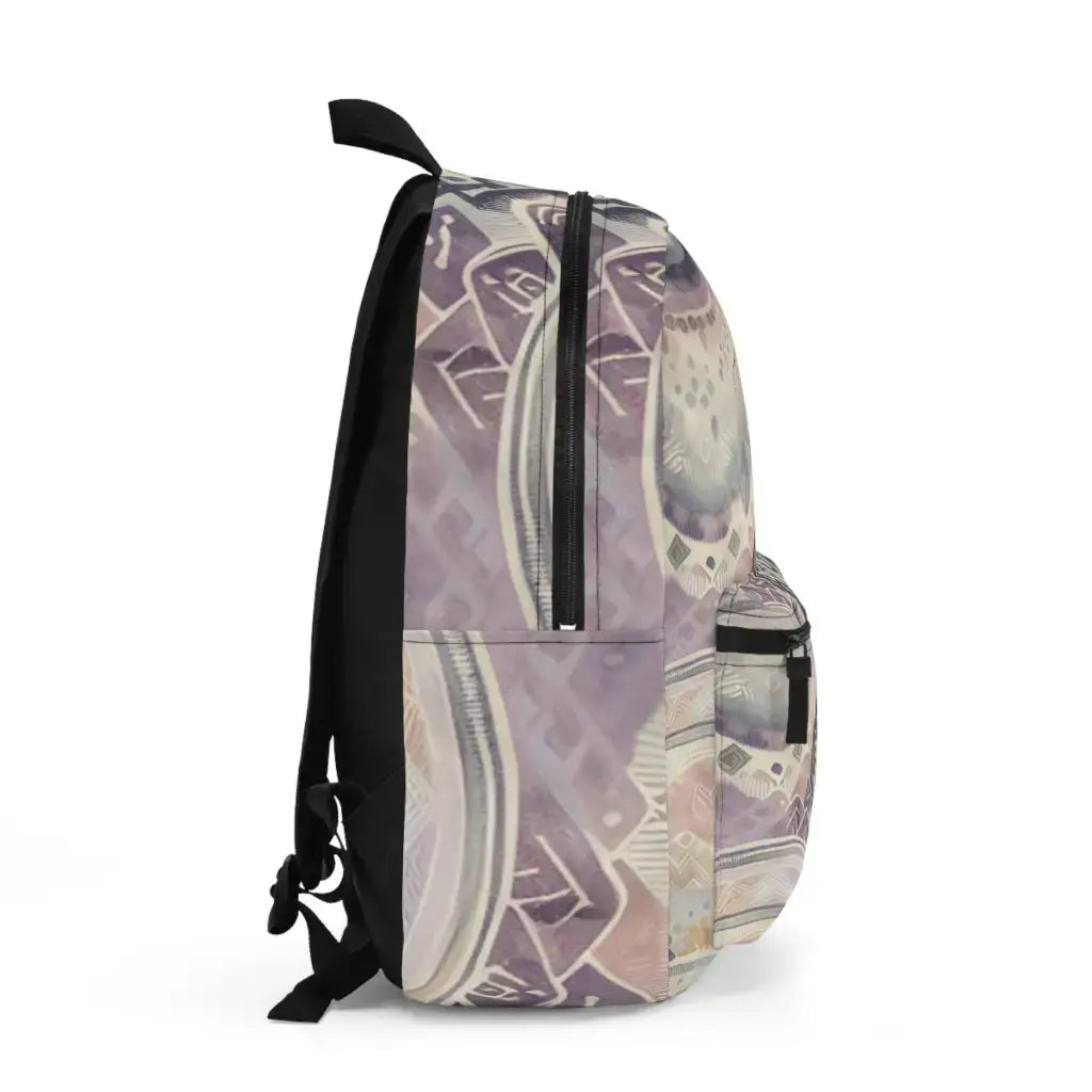 Pastel Ethnographic Collage - Backpack - One size - Bags