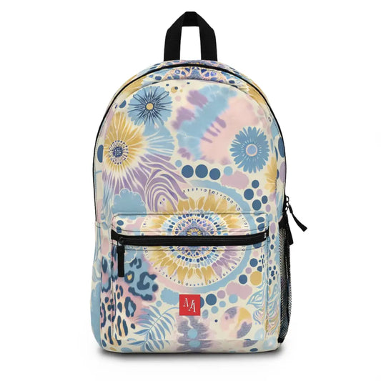 Pastel Garden Whimsy Backpack One size Bags