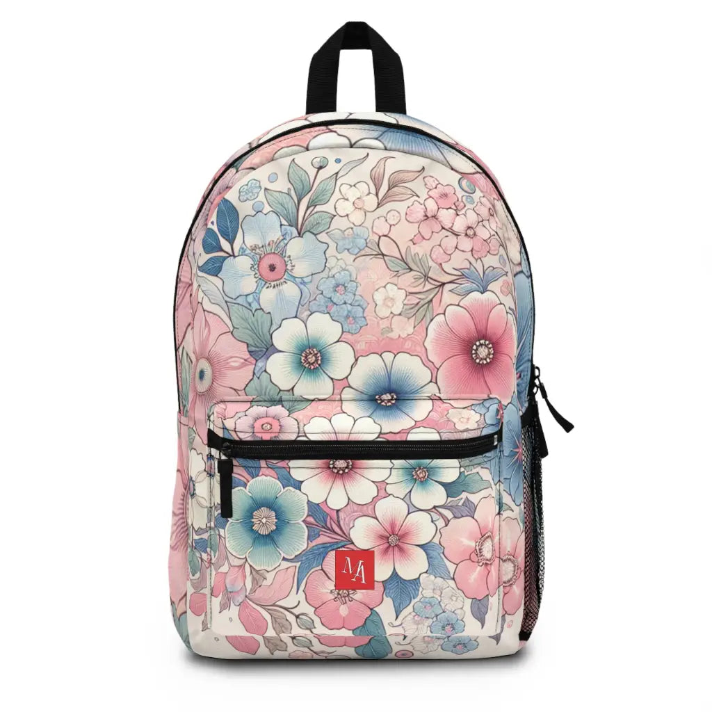 Pastel Garden Whirl - Backpack - One size - Bags