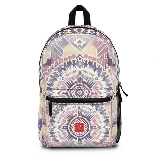Pastel Geometric Mandala Backpack One size Bags