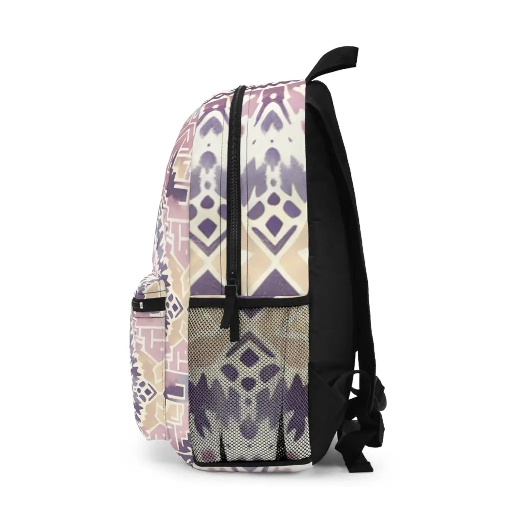 Pastel Geometric Mandala - Backpack - One size - Bags