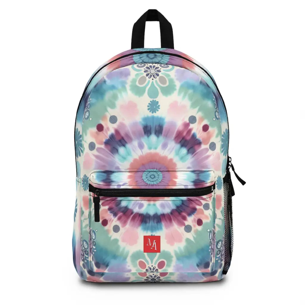 Pastel Petal Whirl - Backpack - One size - Bags