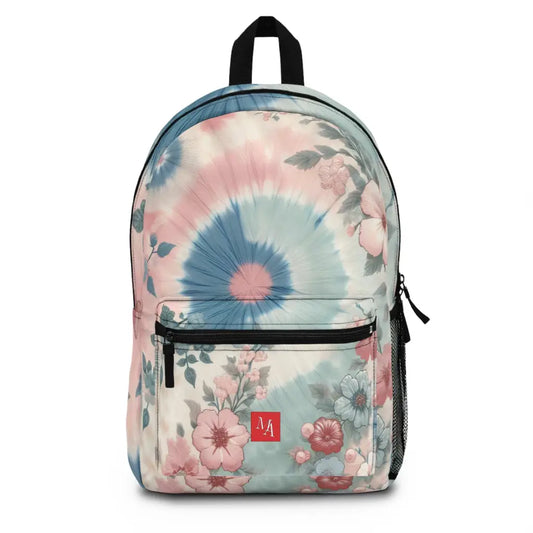 Pastel Petals and Radiant Starbursts - Backpack - One size