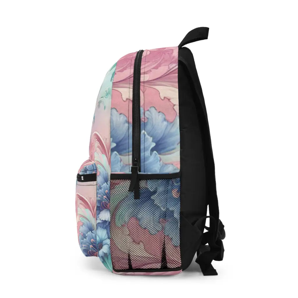 Pastel Petals Panorama - Backpack - One size - Bags