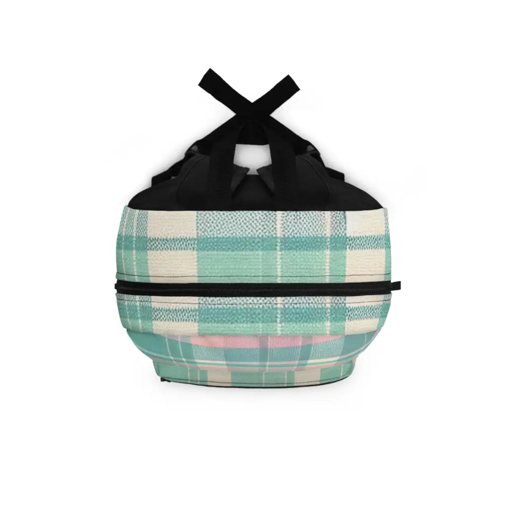 Pastel Plaid Palette - Backpack - One size - Bags