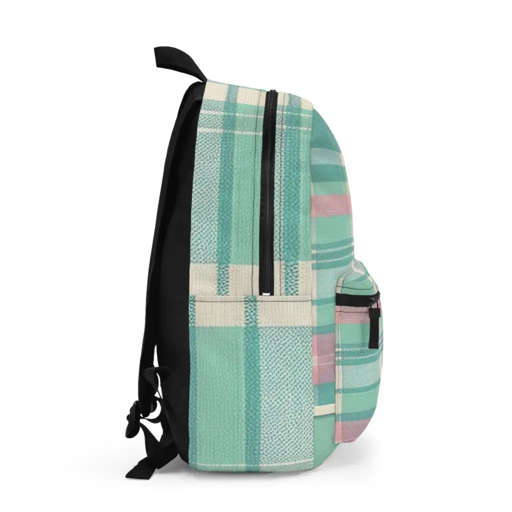 Pastel Plaid Palette - Backpack - One size - Bags