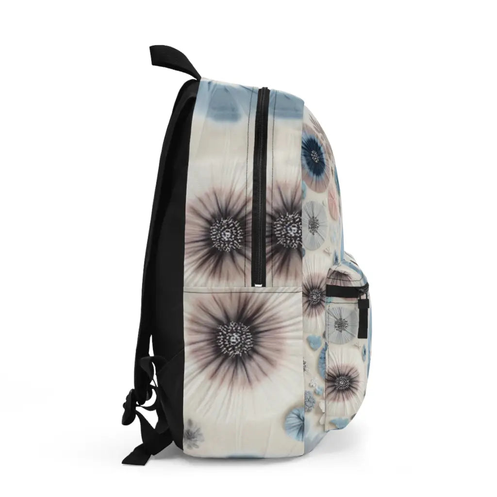 Pastel Whorls and Petals - Backpack - One size - Bags