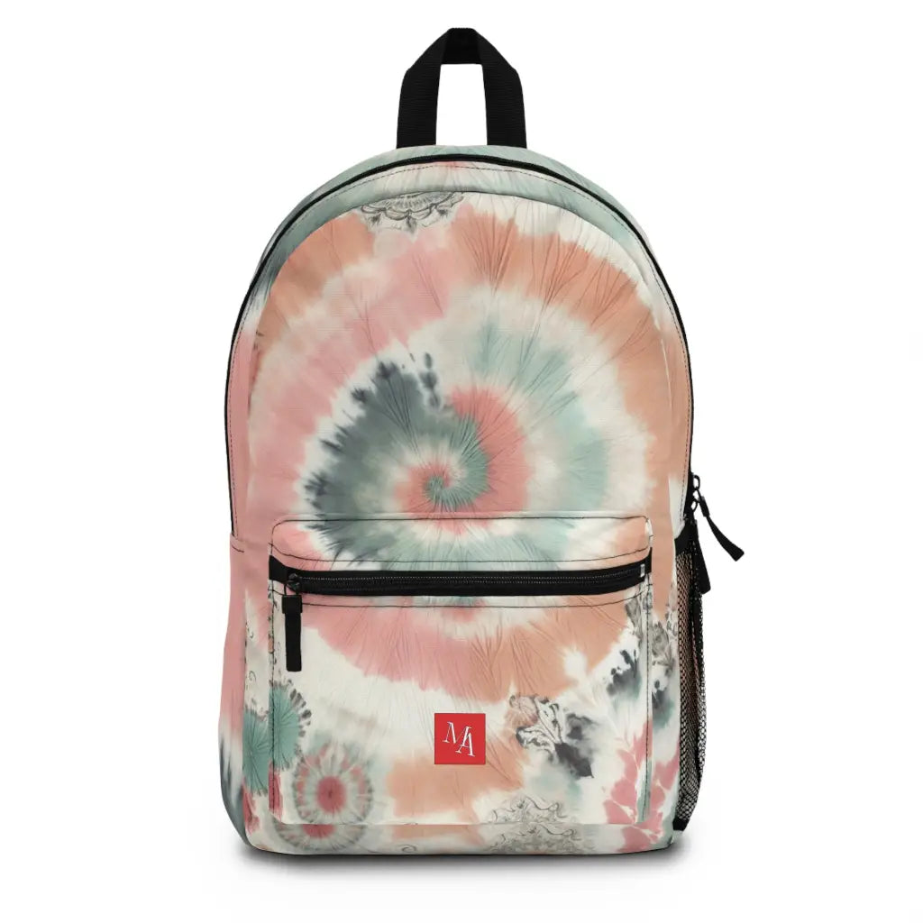 Pastel Whorls and Wisps - Backpack - One size - Bags