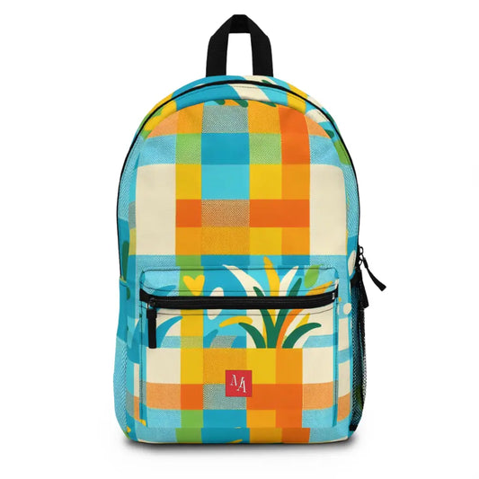 Patchwork Garden Display Backpack One size Bags