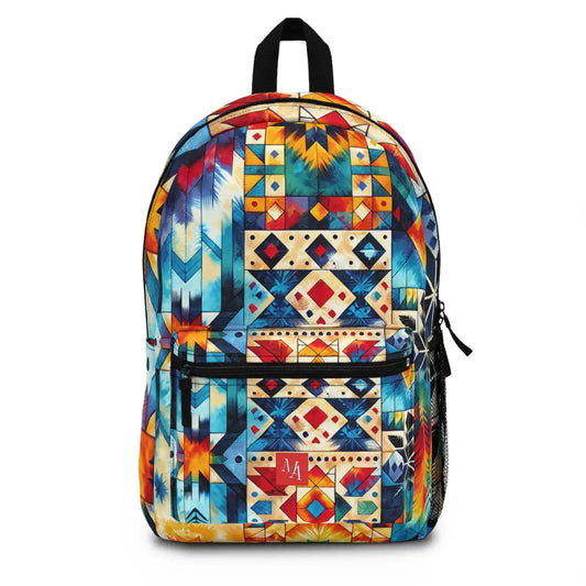 Patchwork of Geometric Traditions Backpack One size Bags