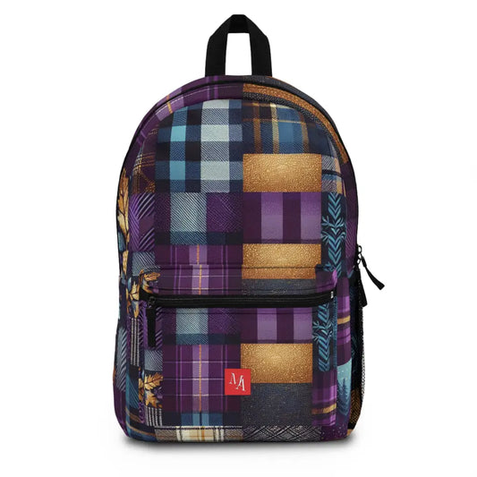 Patchwork Panorama Backpack One size Bags