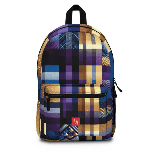 Patchwork Panorama Backpack One size Bags