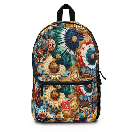 Patchwork Panorama Backpack One size Bags