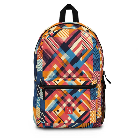 Patchwork Panorama Backpack One size Bags