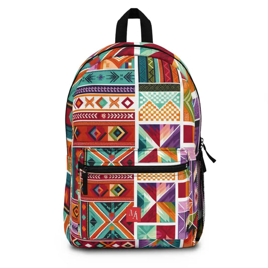 Patchwork Panorama Backpack One size Bags